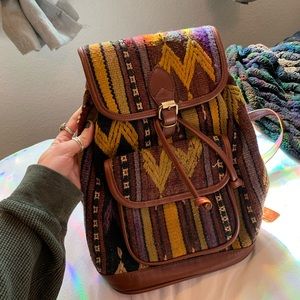 THE LOOM LEATHER BACKPACK